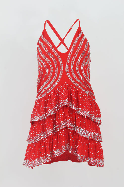 Dress Pixie Red