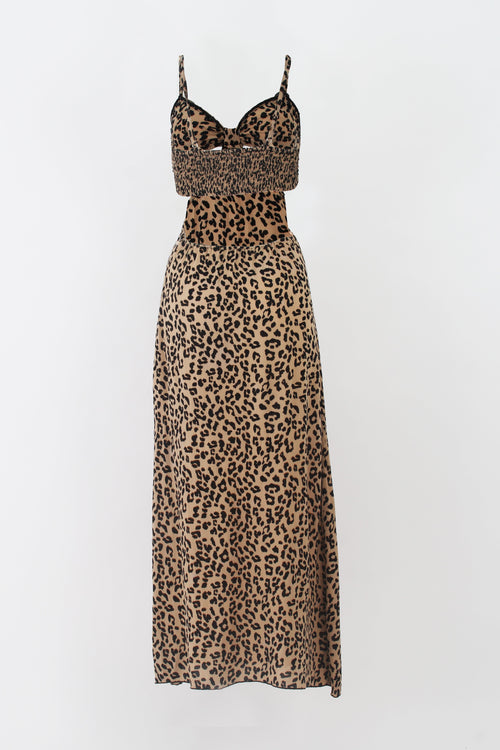 Circe Dress Animal Print