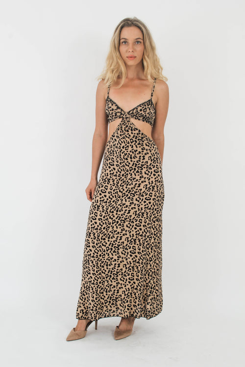 Circe Dress Animal Print