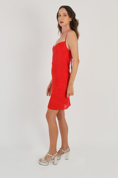 Dress cuba red