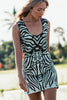 Dress Zebra Black