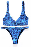 Bikini Blue animal print